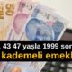 40 41 43 47 yaşla 1999 sonrası için kademeli emeklilik 2. EYT o tarihte geliyor