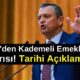 CHP'den Kademeli Emeklilik çağrısı! Tarihi Çağrı!