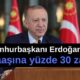 Cumhurbaşkanı Erdoğan’ın maaşına yüzde 30 zam