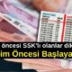 SEÇİM ÖNCESİ DİKKAT! 2008 öncesi SSK'lı olanlara emeklilik dönemi başlıyor!