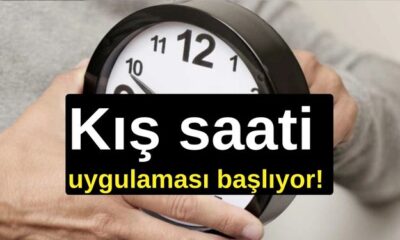 İşe Okula Gidecekler Dikkat: Kış saati uygulaması başlıyor!