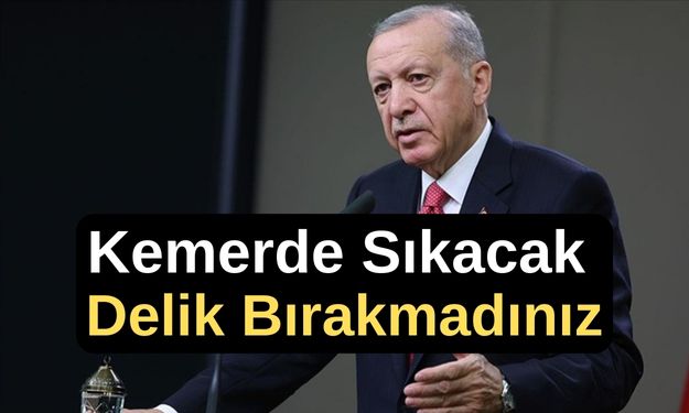 #KemerdeSıkacakDelikBırakmadınız