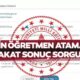 MEB 20 bin sözleşmeli öğretmen mülakat sonuçları: Milli Eğitim Bakanlığı Sözleşmeli Öğretmen Sonuçlarını Açıkladı Mı?