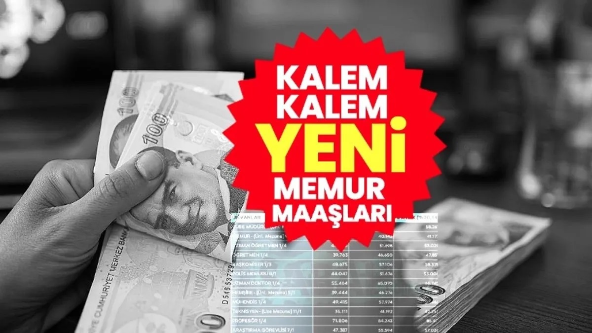 MEMUR ZAMMI 2025 OCAK (TABLO) || En düşük memur maaşı ne kadar olacak? Öğretmen, doktor, mühendis, polis, hemşire maaşı