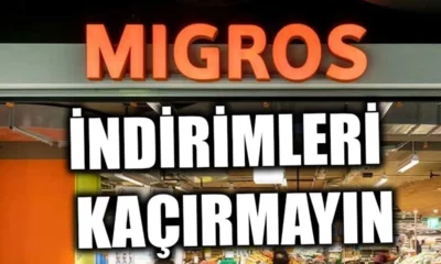 Migros İndirimleri! 5 Litre Yağ ve Çay Fırsatları, Migros'ta Unlarda 1 Alana 1 Bedava, Migros Market Fiyatları