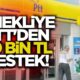 PTT'den emeklilere 50 bin TL destek