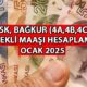 SGK Emekli maaş zammı yeni yılda ne kadar, kaç TL olacak? Yeni SSK (4A), Bağkur (4B) ve Emekli Sandığı (4C) 2025 Ocak zamlı yeni emekli maaşı hesaplama detayı yeni yıl yaklaşırken yoğun olarak araştırılıyor.