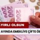 Ekim Ayında EMEKLİYE Çifte Ödeme Hayırlı Olsun