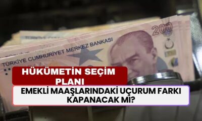 Emekli Maaşlarındaki Uçurum Farkı Kapanacak Mı? İşte Masadaki 3 Formül