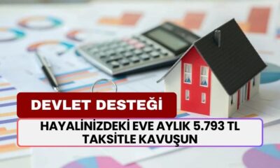 Ev Alacaklara Devlet Desteği! Hayalinizdeki Eve Aylık 5.793 TL Taksitle Kavuşun