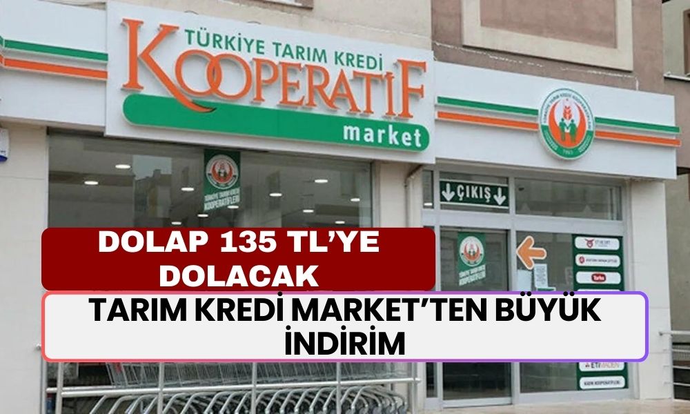 Tarım Kredi Market’ten Büyük İndirim! 135 TL ile Buzdolabınızı Dolduracaksınız