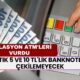 Enflasyon ATM'leri de Vurdu! Artık 5 ve 10 TL'lik Banknotlar Çekilemeyecek! İşte Detaylar…