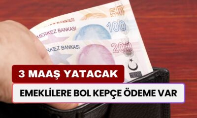 Ekim Ayında EMEKLİLERE Bol Kepçe Ödeme Var! 3 Maaş Birden Yatacak