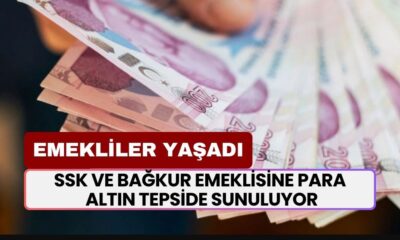 SSK ve BAĞKUR Emeklisine Para Altın Tepside Sunuluyor! Ekim Ayına Özel Ek Ödeme ve Promosyon