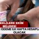 Emeklilere Ekim Müjdesi! Çifte Ödeme İlk Hafta Hesaplarda Olacak