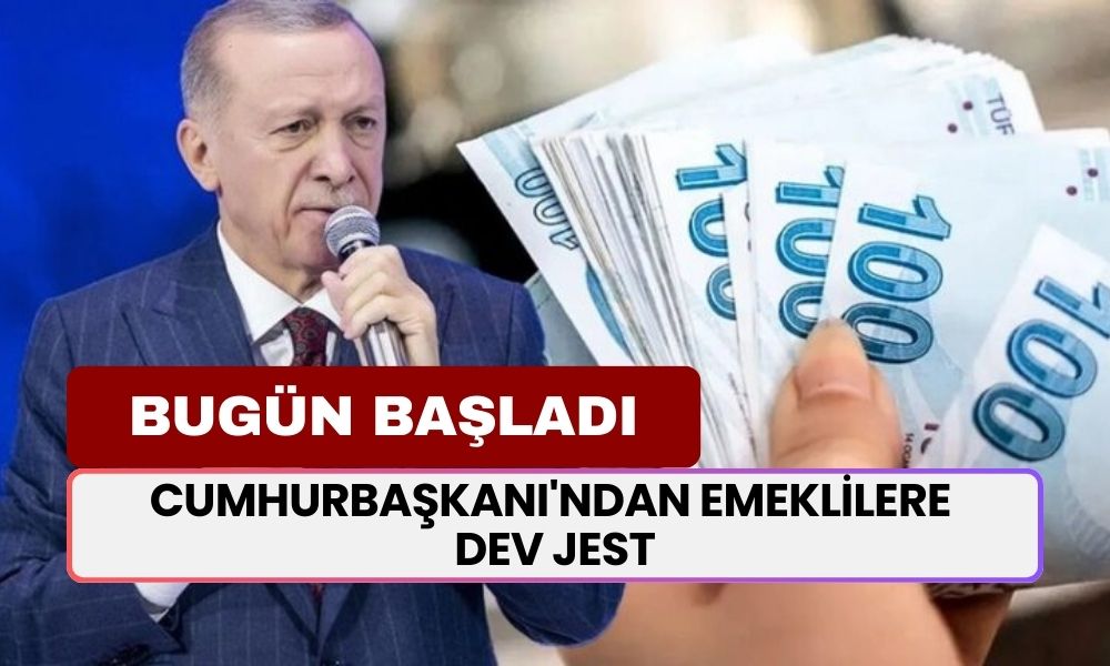 Cumhurbaşkanı'ndan EMEKLİLERE Dev Jest! Kamu Bankalarından Faizsiz Kredi Başladı