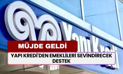 Yapı Kredi'den Emeklileri Mest Edecek Destek! Karşılıksız 18.000 TL Sadece Emeklilere Yatacak