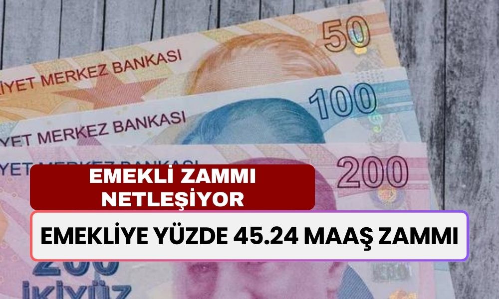 EMEKLİYE Yüzde 45.24 Maaş Zammı! 4 Yeni Tahmin Geldi! SSK ve Bağ-Kur Emeklisine En Düşük 14 Bin 971 TL...