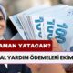 Sosyal Yardım Ödemeleri Ekim 2024! Ne Zaman Hesaplara Yatacak? Ödeme Takvimi