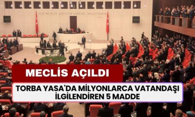 Torba Yasa'da Milyonlarca Vatandaşı ilgilendiren 5 Madde! 3600 Ek Gösterge, Bağkur Prim İndirimi, Erken Emeklilik