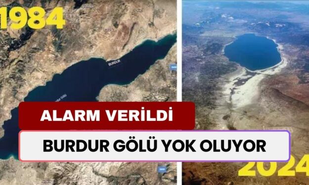 Türkiye'nin 7. Büyük Gölü Yok Olma Tehlikesiyle Karşı Karşıya