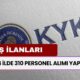 KYK, 4 İlde 310 Personel Alımı Yapacak! İşte Başvuru Şartları