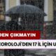 Meteoroloji'den 17 İl İçin Alarm: Risk Yüksek Diyerek Uyardı! Aşırı Yağış ve Fırtına Uyarısı