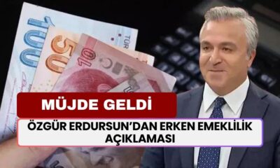 EYT'yi Kaçırana Müjdeli Haber! Özgür Erdursun Erken Emeklilik Bekleyene Müjdeyi Verdi