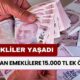 SGK'dan Emeklilere 15.000 TL Ek Ödeme Müjdelendi! Yarın Hesaplara Yatacak