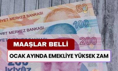 Ocak Ayında Emekliye Yüksek Zam! En Düşük Emekli Maaşı 15.672 TL