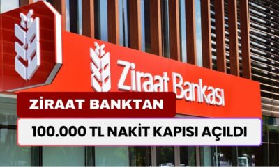 100.000 TL Nakit Kapısı Açıldı! Emekli ve Çalışanlara Duyuru! Bizzat Ziraat Bankası'ndan