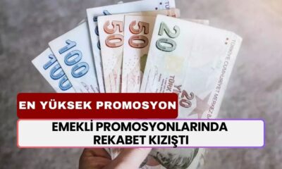 Emekli Promosyonlarında Rekabet Kızıştı: Bankalar Peş Peşe Yükseltti! Hangi Banka Ne Kadar Promosyon Veriyor