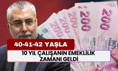 10 Yıl Çalışanın Emeklilik Zamanı Geldi! 40, 41 ve 43 Yaşında olanlar İçin Erken Emeklilik Düzenlemesi