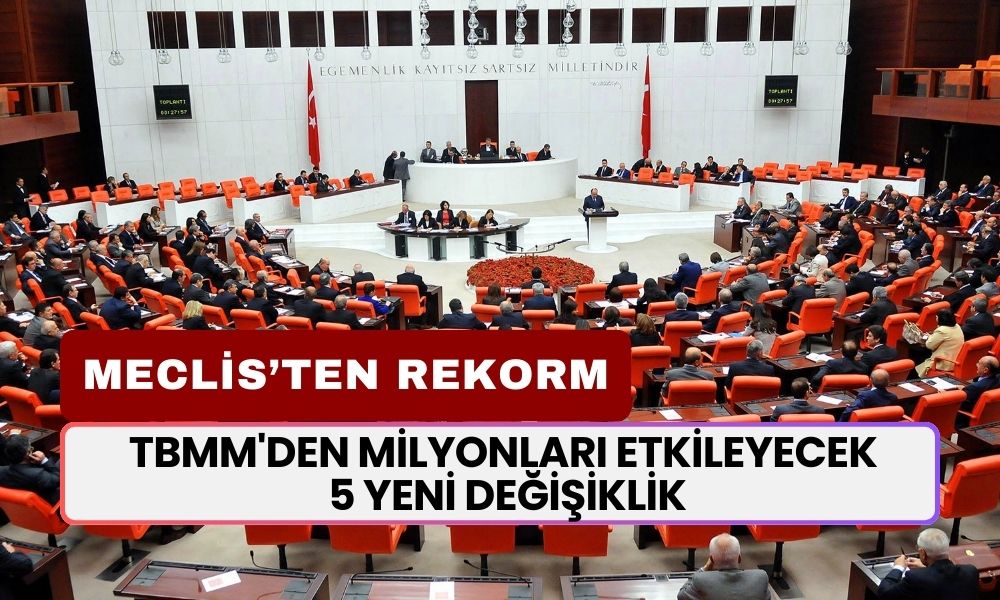 TBMM'den Milyonları Etkileyecek 5 Yeni Değişiklik! 3600 Ek Gösterge, Taşerona Kadro ve Kademeli Emeklilik...