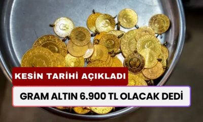 PES ARTIK! Gram Altın 6.900 TL Olacak Dedi: Kesin Tarihi Açıkladı