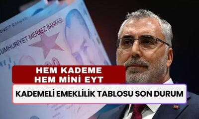 KADEMELİ EMEKLİLİK SON DURUM! 1999 Sonrası SGK Girişlilere Hem Kademe Hem Mini EYT