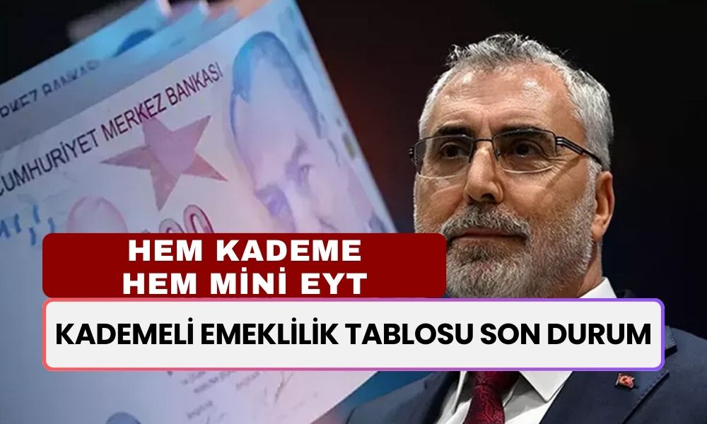 KADEMELİ EMEKLİLİK SON DURUM! 1999 Sonrası SGK Girişlilere Hem Kademe Hem Mini EYT