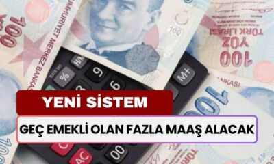 Geç Emekli Olan Fazla Maaş Alacak