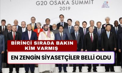 En Zengin Siyasetçilerin Kimlikleri Açıklandı! Listenin Başındaki Siyasetçiye Çok Şaşıracaksınız