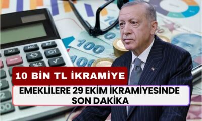 Emeklilere 29 Ekim İkramiyesinde SON DAKİKA: 10 Bin TL Bayram İkramiyesi İçin Harekete Geçildi