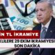 Emeklilere 29 Ekim İkramiyesinde SON DAKİKA: 10 Bin TL Bayram İkramiyesi İçin Harekete Geçildi