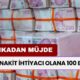 Acil Nakit İhtiyacı Olan Bankaya Koşuyor! Net 100.000 TL Ödeme Veriliyor