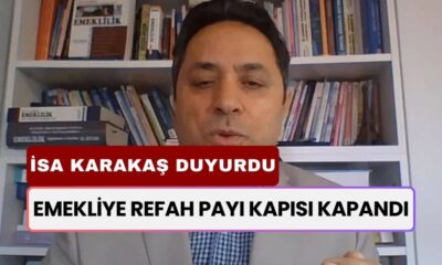 İsa Karakaş EMEKLİYE Kötü Haberi Verdi: SSK ve BAĞKUR'luya Refah Payı Kapısı Kapandı