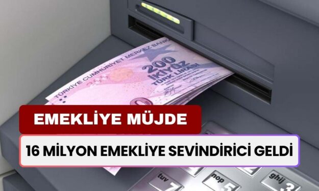 16 Milyon Emekliye Sevindirici Haber Saat 10.40'da Geldi! 24.000 TL'lik Promosyon Veren Banka