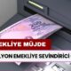 16 Milyon Emekliye Sevindirici Haber Saat 10.40'da Geldi! 24.000 TL'lik Promosyon Veren Banka