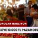 Dar Gelirli Emeklilere 10.000 TL Pazar Desteği! Başvurular 31 Ekim'de