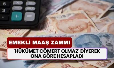 EMEKLİYE 8,93 Zam Cepte! Yeni Emekli Maaşlarını 'Hükümet Cömert Olmaz' Diyip Ona Göre Hesapladı