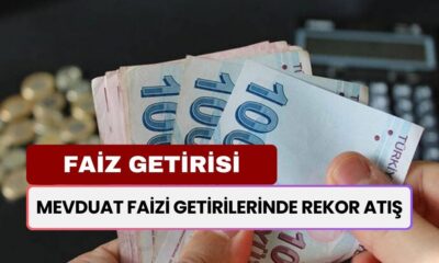 Mevduat Faiz Getirilerinde Rekor Atış! Her Ay 12.262 TL Kazandırıyor