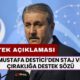 Mustafa Destici, Staj ve Çıraklık Mağdurlarına Destek Sözü Verdi