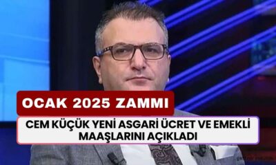 İktidara Yakın Gazeteci Cem Küçük EMEKLİ ve ASGARİ Ücret Zammını Açıkladı